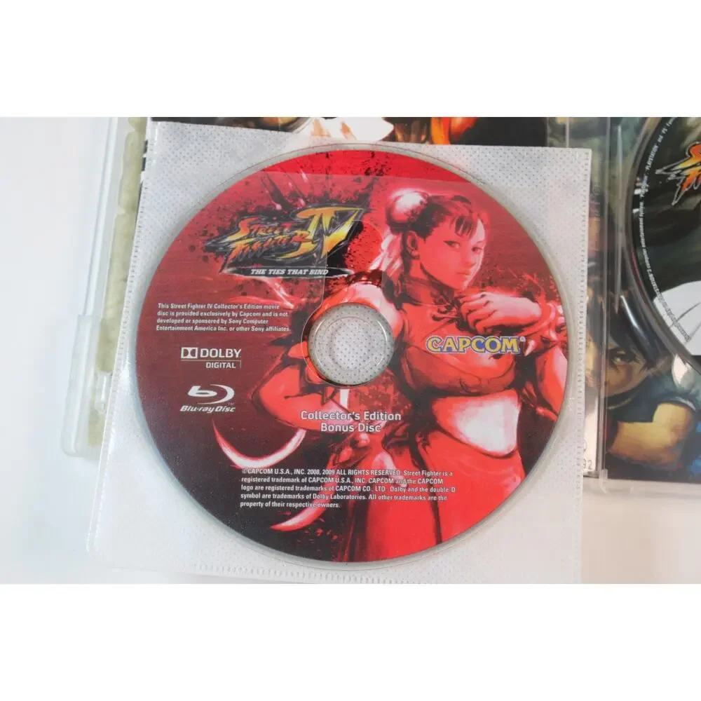 Street Fighter IV (Sony PlayStation 3, 2009, PS3) Includes collector's Disc